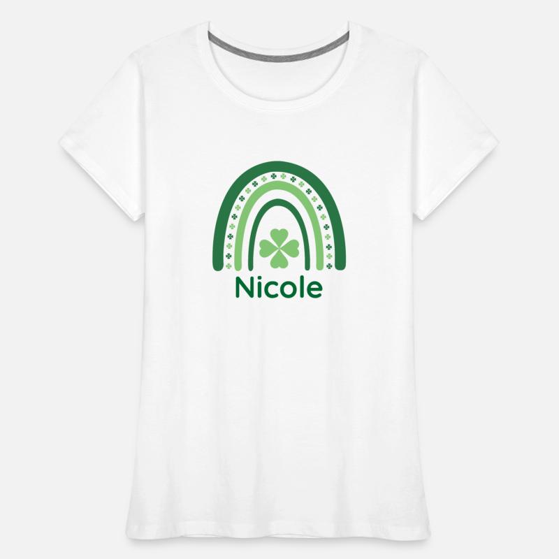 Nicole Clover Charm Boho Rainbow