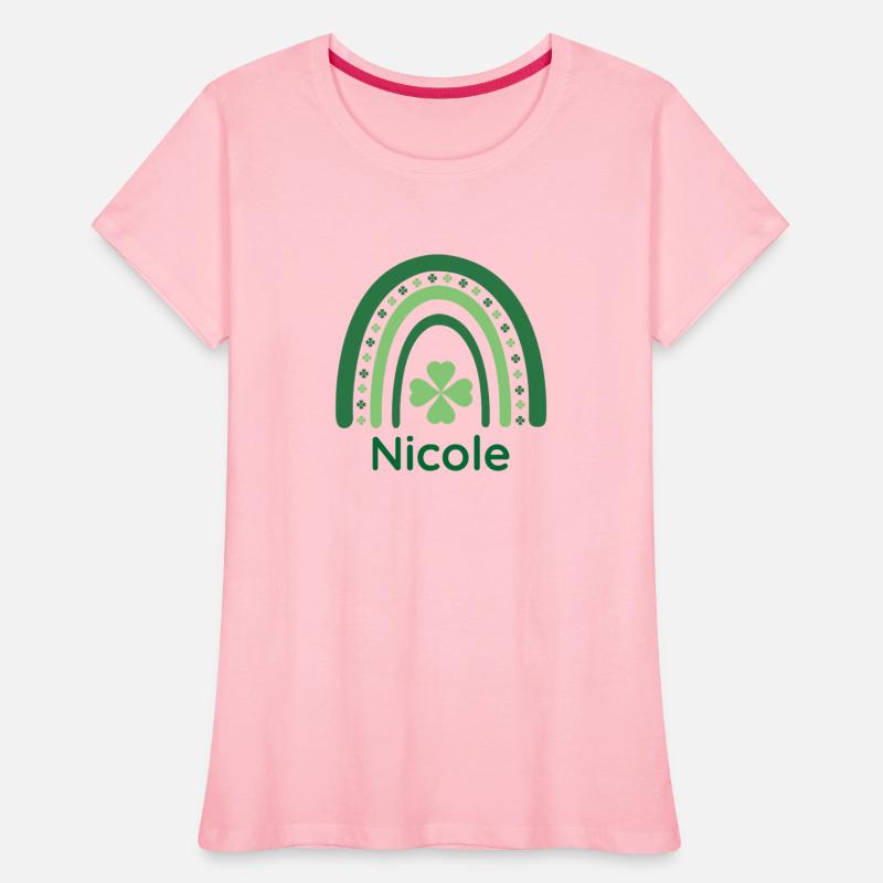Nicole Clover Charm Boho Rainbow