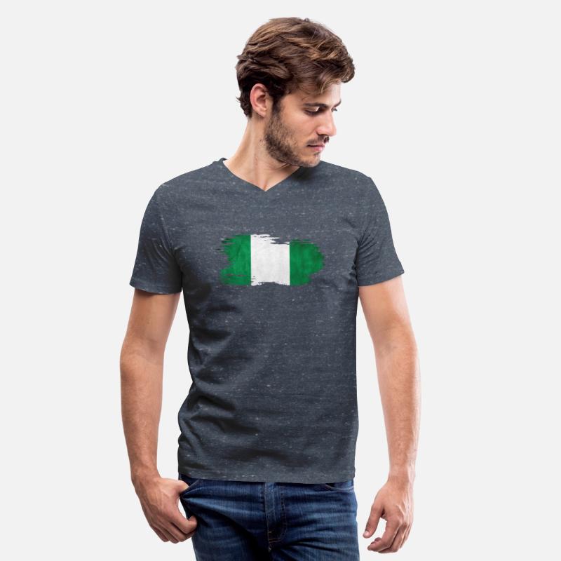 Nigeria - National Flag, Brush Effect