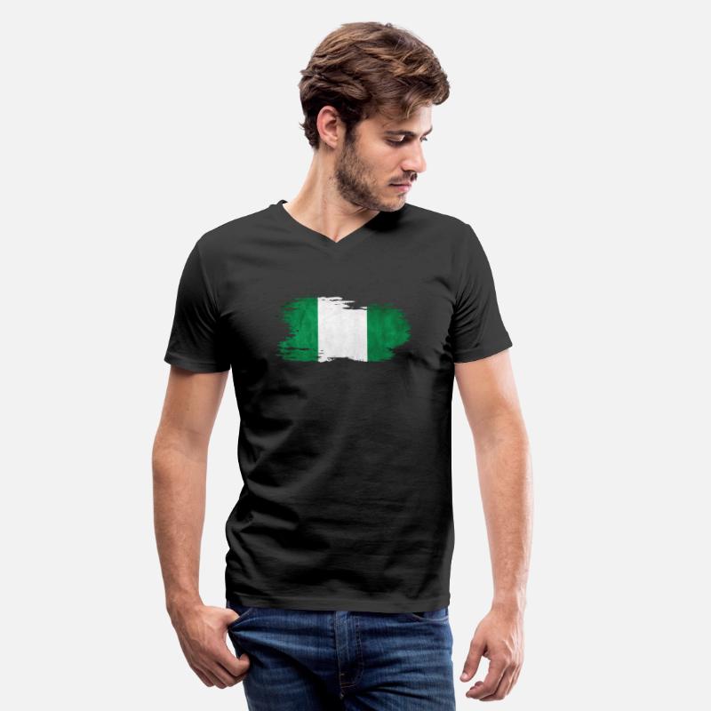 Nigeria - National Flag, Brush Effect