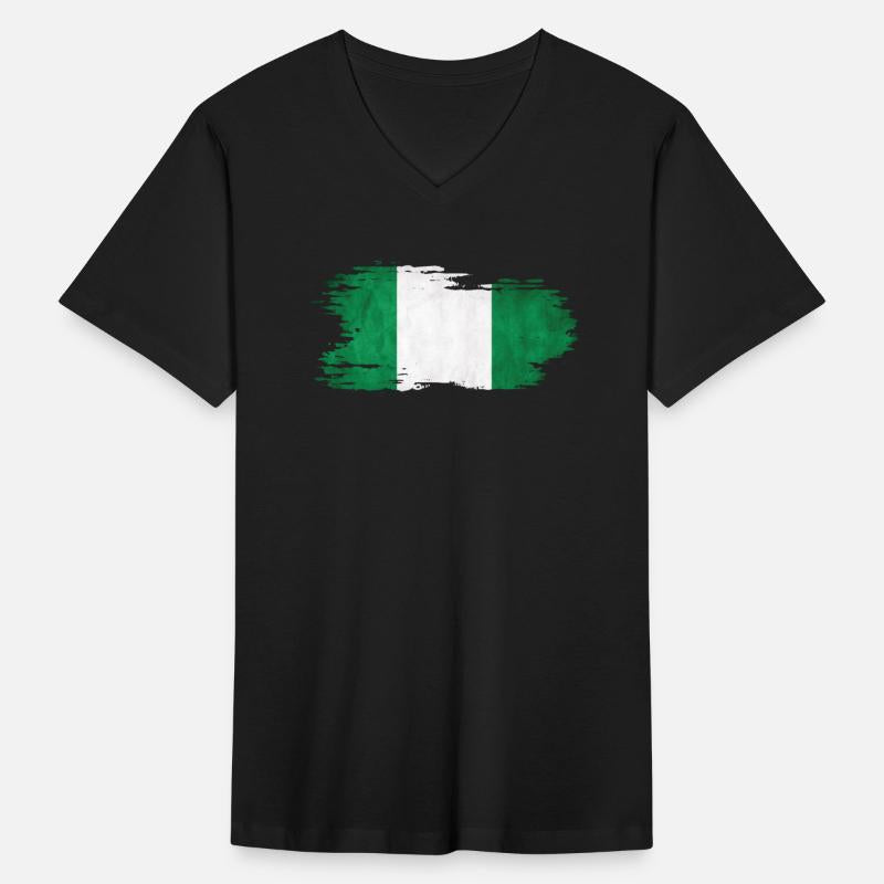 Nigeria - National Flag, Brush Effect