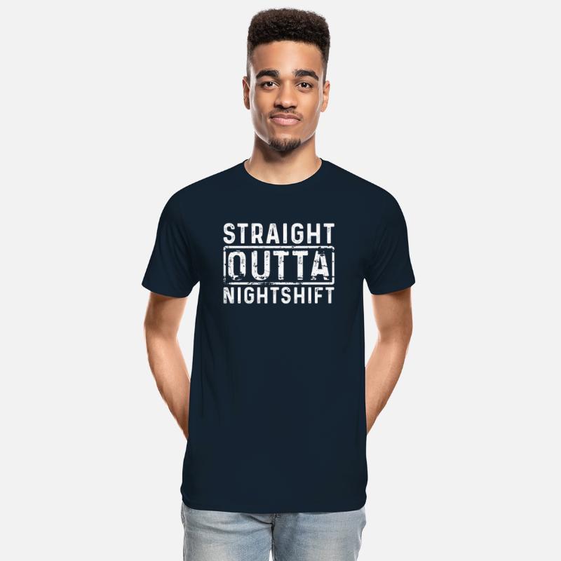 Night Shift T-apparel - Straight Outta Night