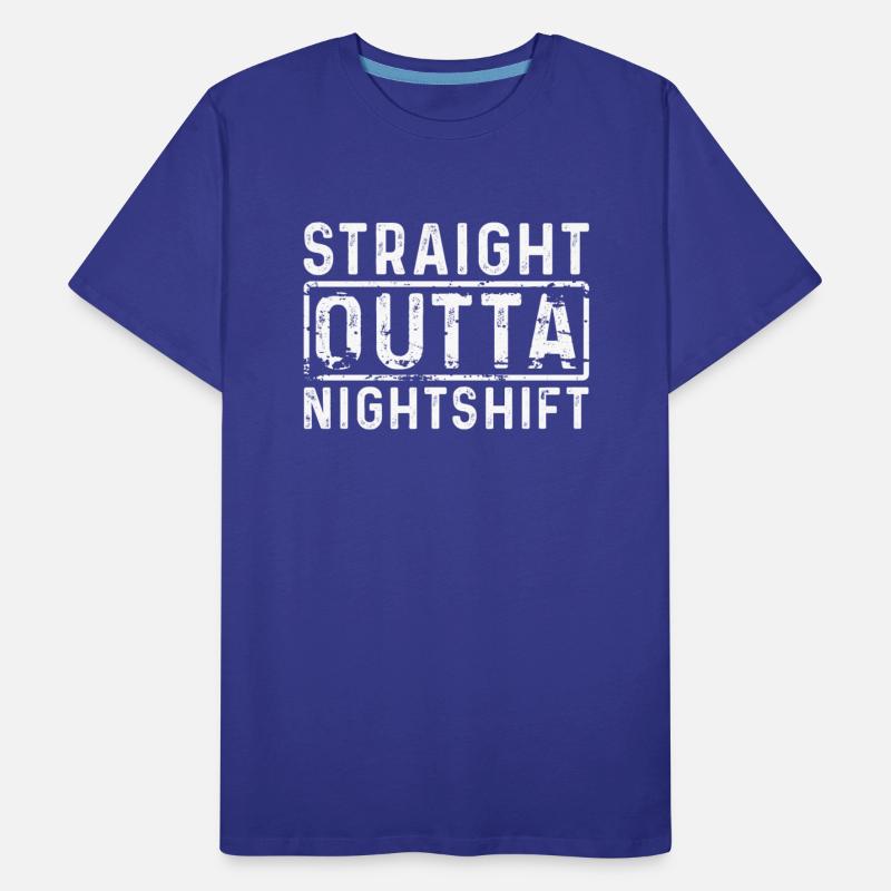 Night Shift T-apparel - Straight Outta Night