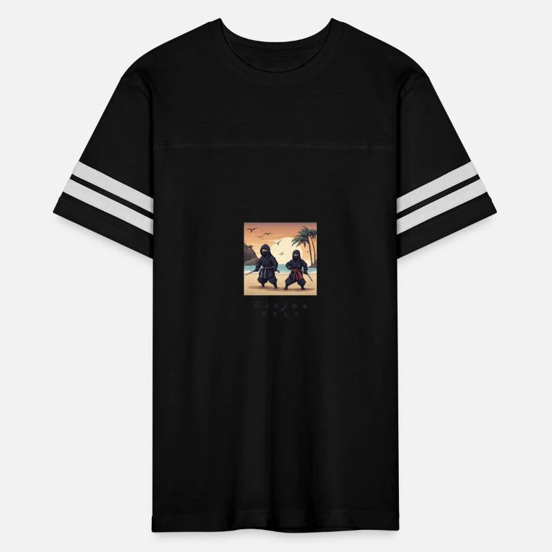 Ninjas at the beach