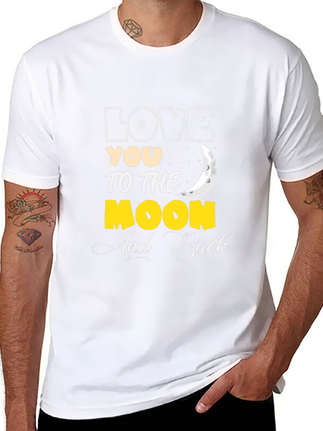 Love You to the Moon & Back Graphic Tee
