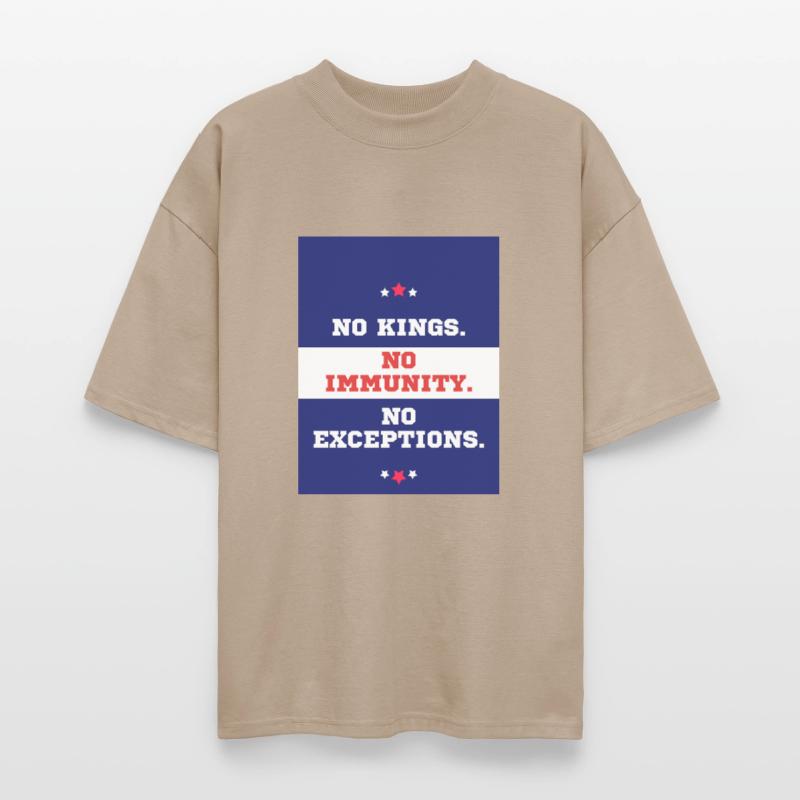 No Kings - American Protest T-shirt III