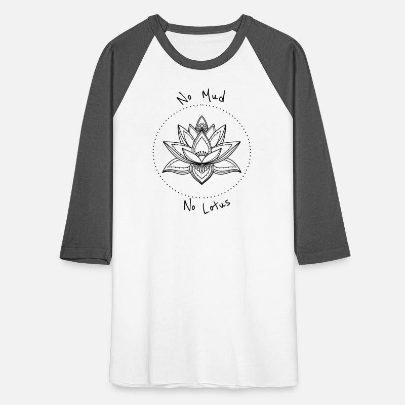 No mud no lotus Yoga tshirt Buddhism