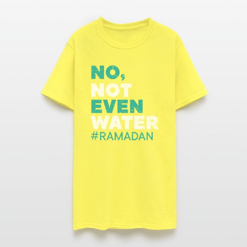 No Not Even Water Ramadan Islam Religion Muslim