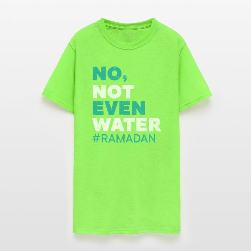 No Not Even Water Ramadan Islam Religion Muslim