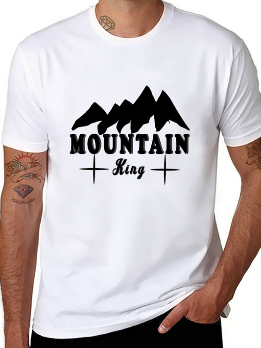 Mountain King Graphic T-Shirt - Black
