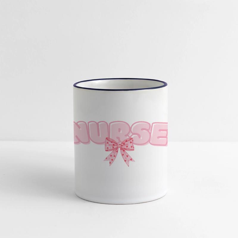 Nurse T Shirt with pink Bow Design
