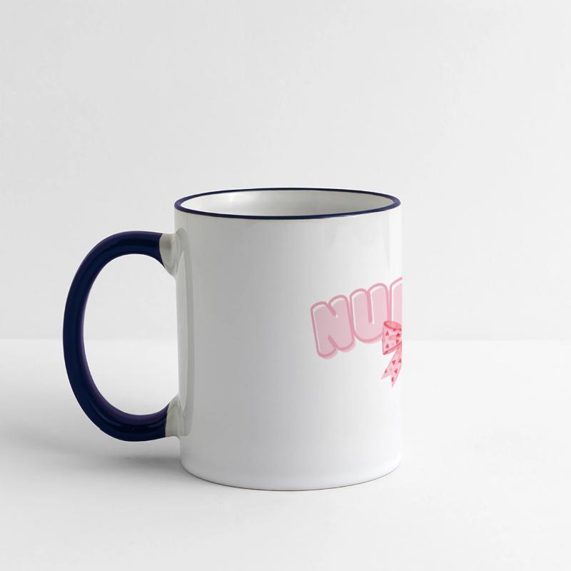 Nurse T Shirt with pink Bow Design