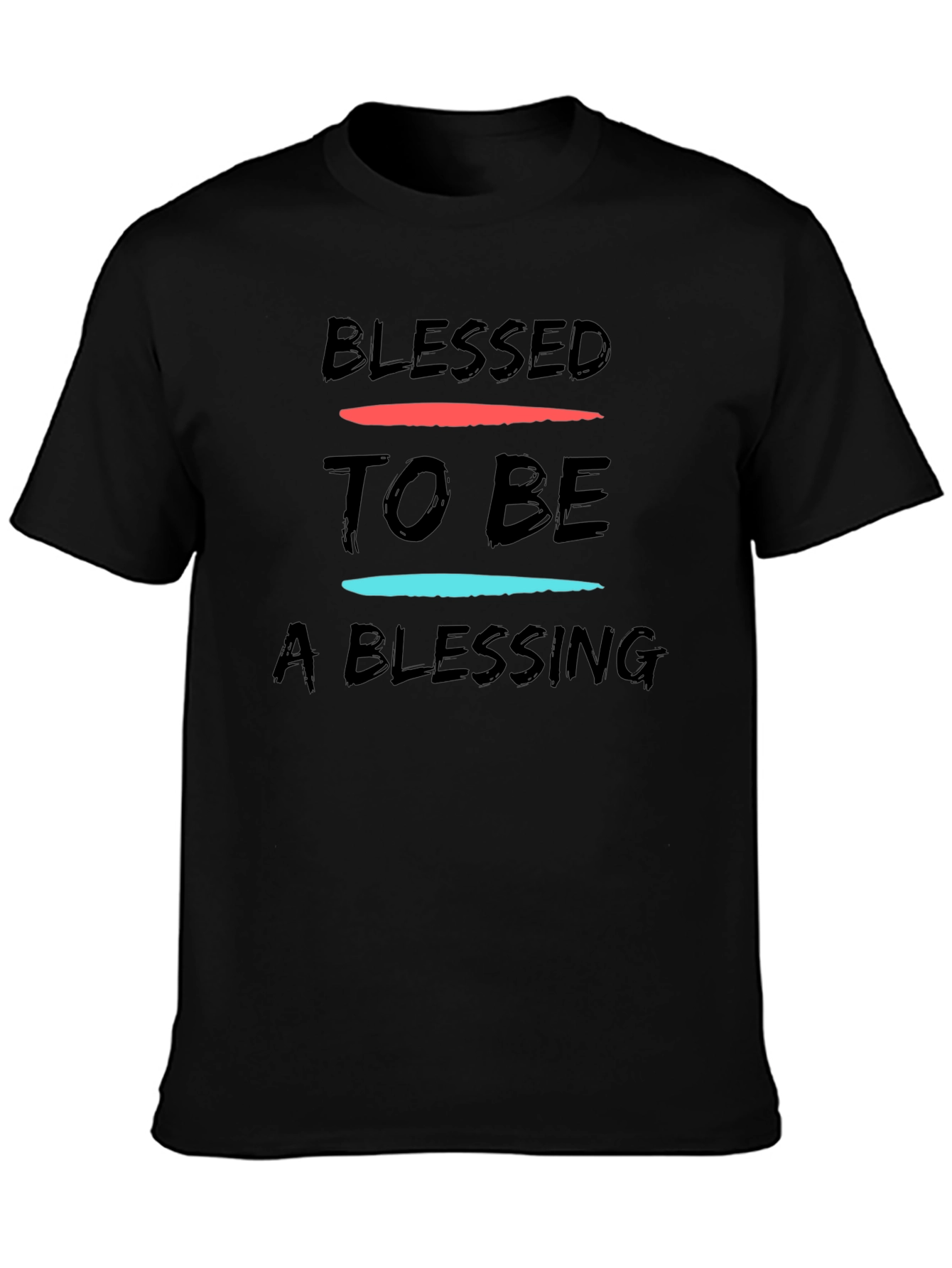 Blessed to be a Blessing Black T-Shirt