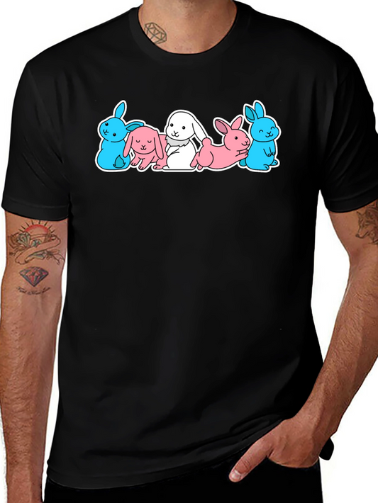 Cute Bunny Rabbit Graphic T-Shirt