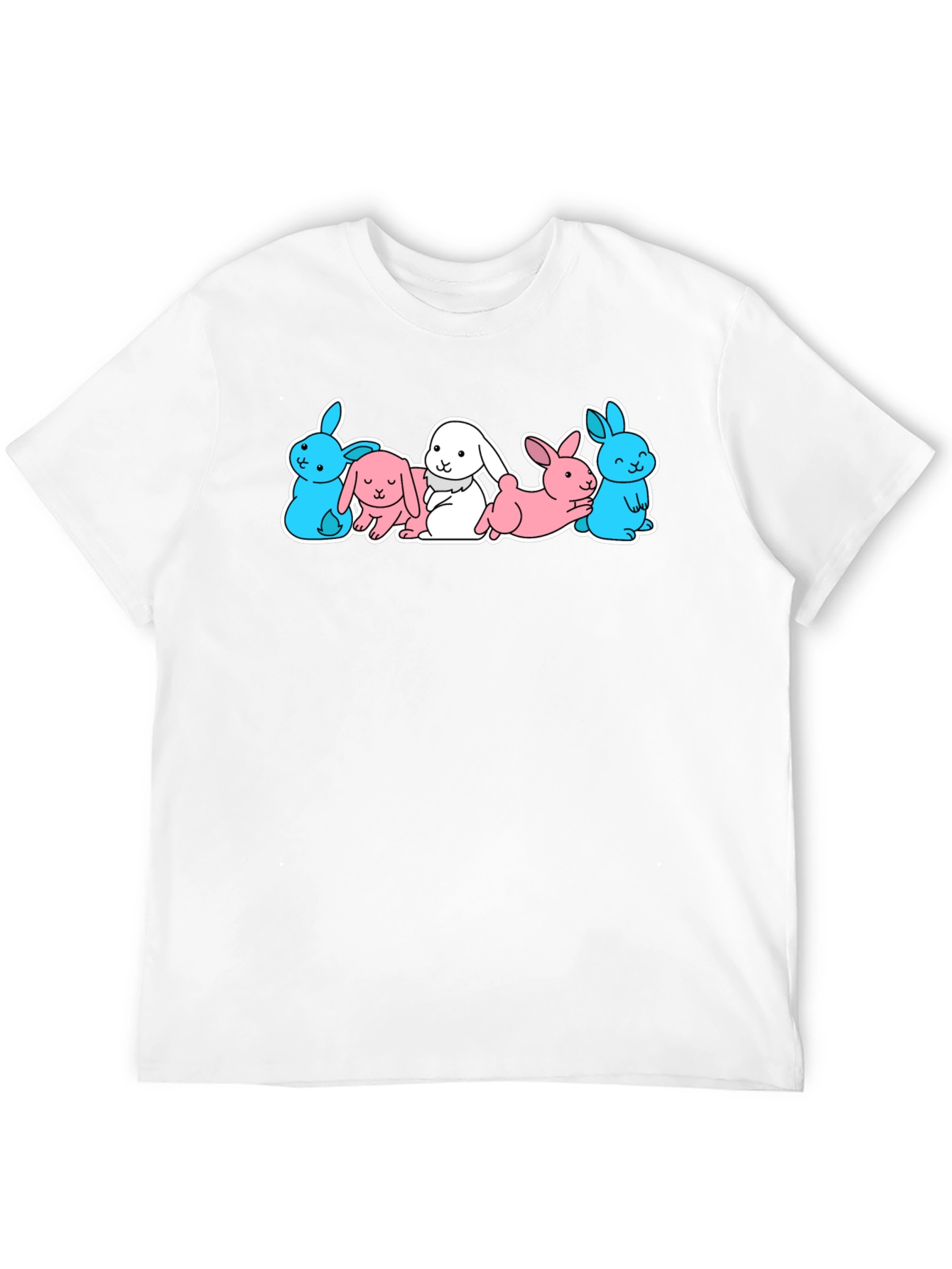 Cute Bunny Rabbit Graphic T-Shirt