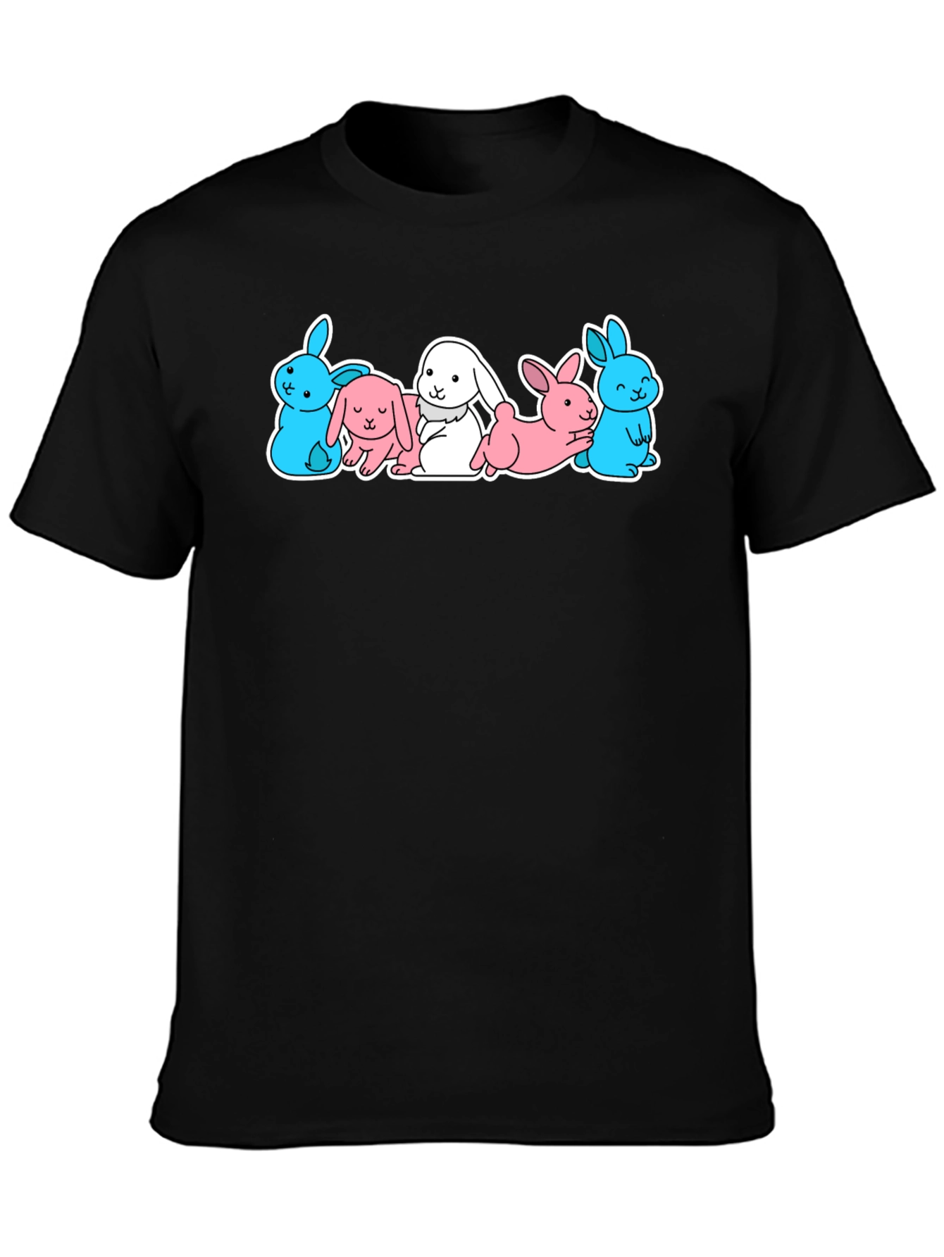 Cute Bunny Rabbit Graphic T-Shirt