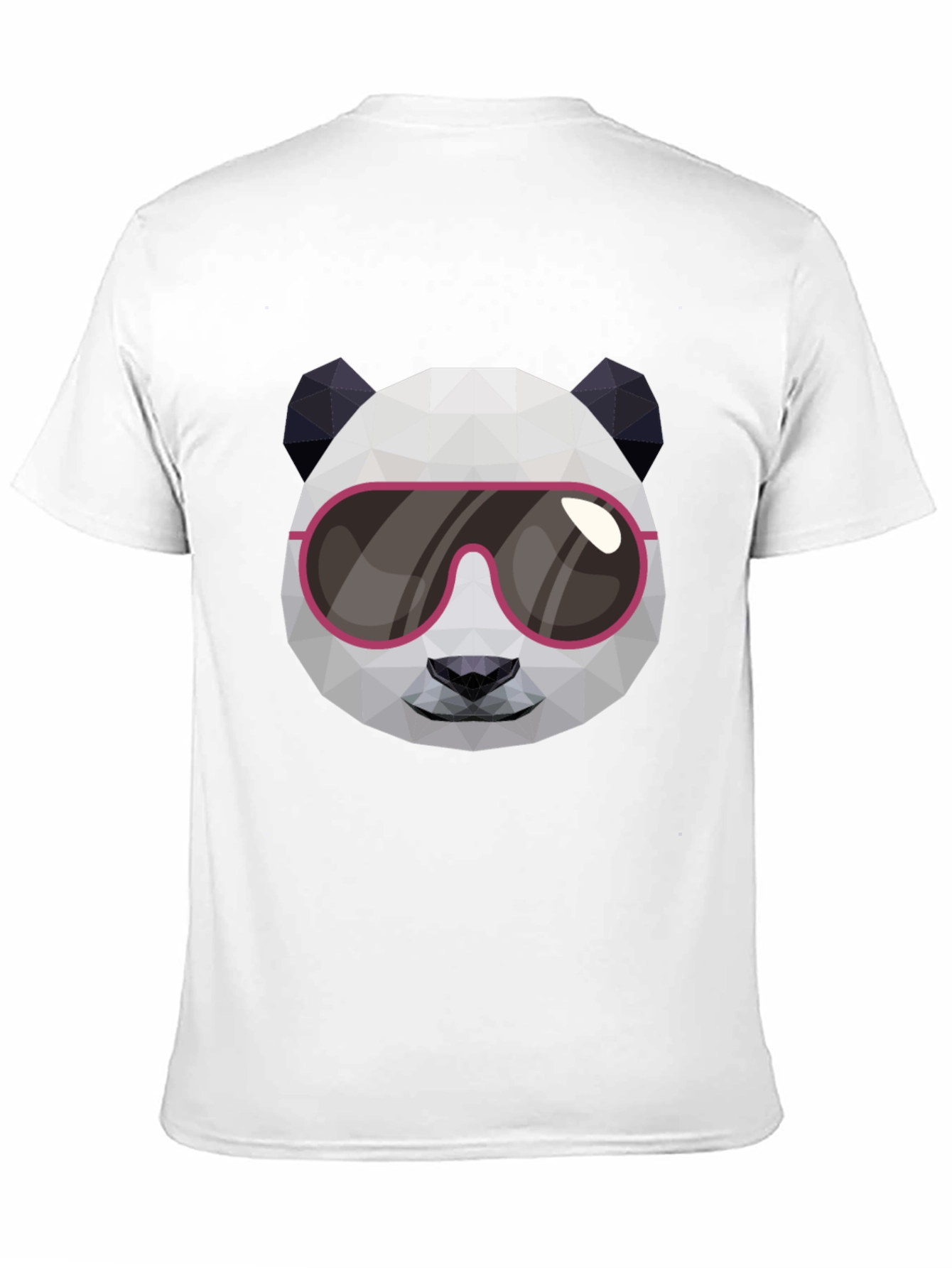 Cool Panda Graphic Tee - Black Cotton Shirt