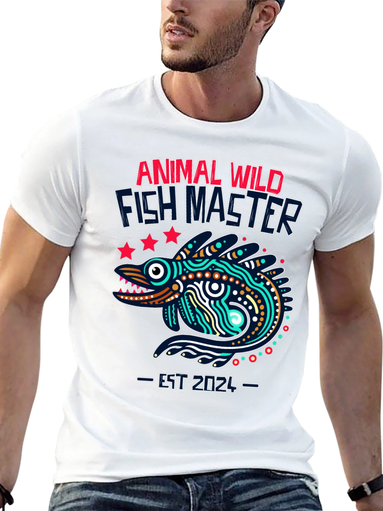 Animal Wild Fish Master T-Shirt