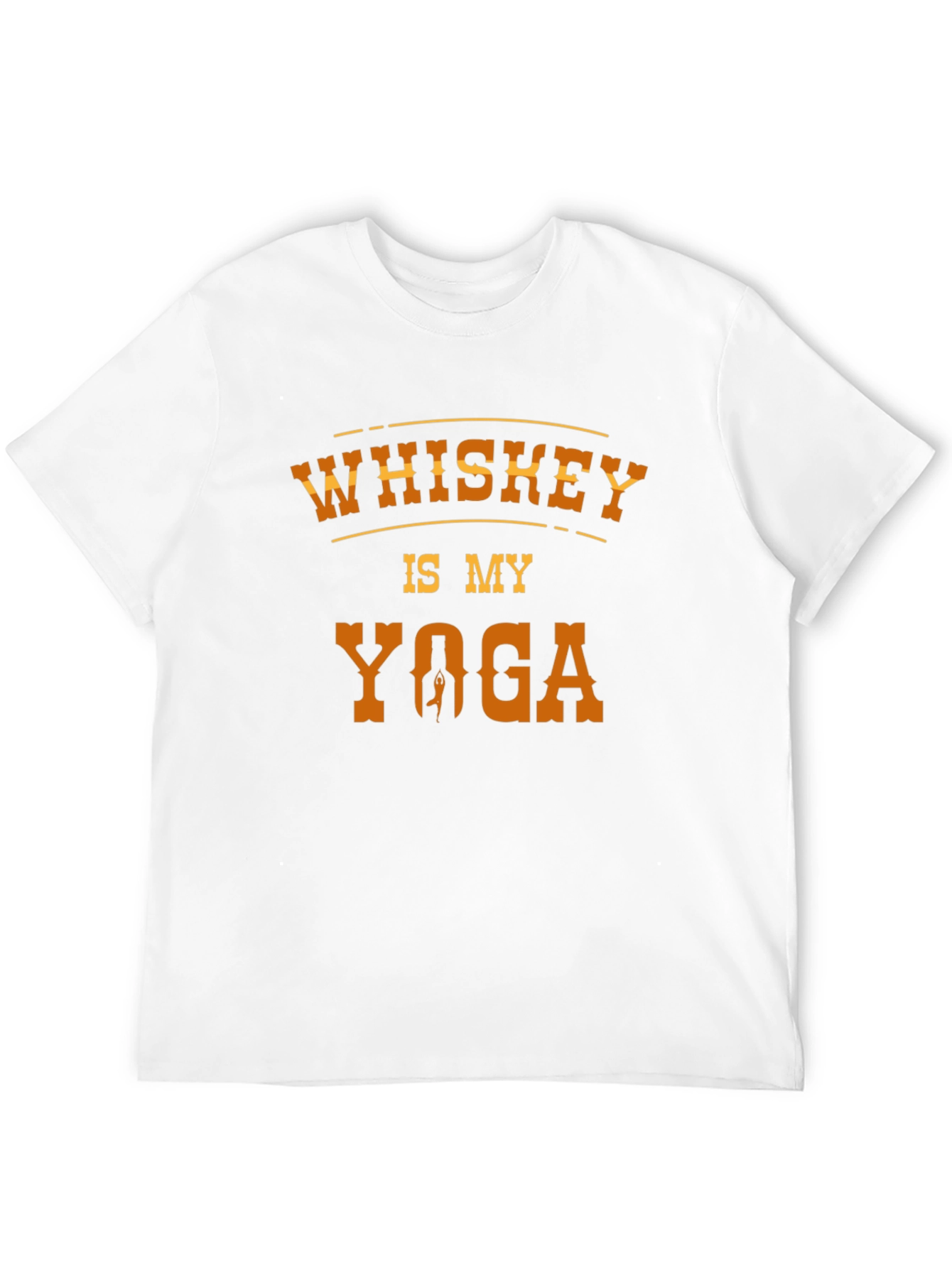 Whiskey is My Yoga T-Shirt Funny Alcohol Tee