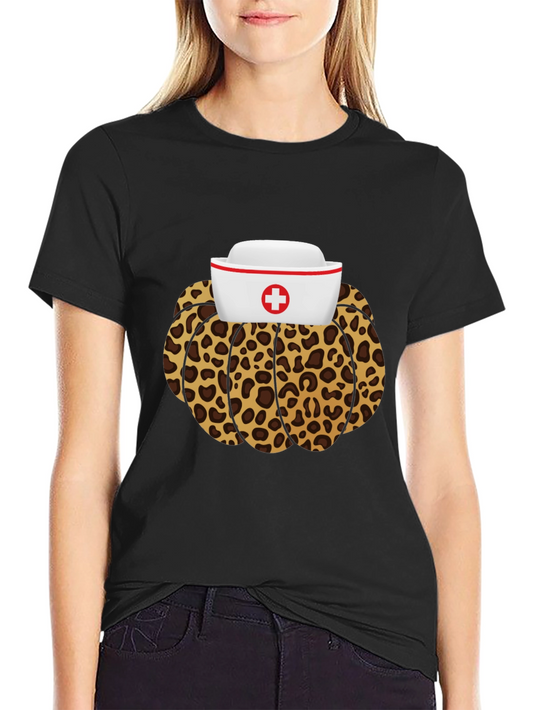 Leopard Nurse T-Shirt