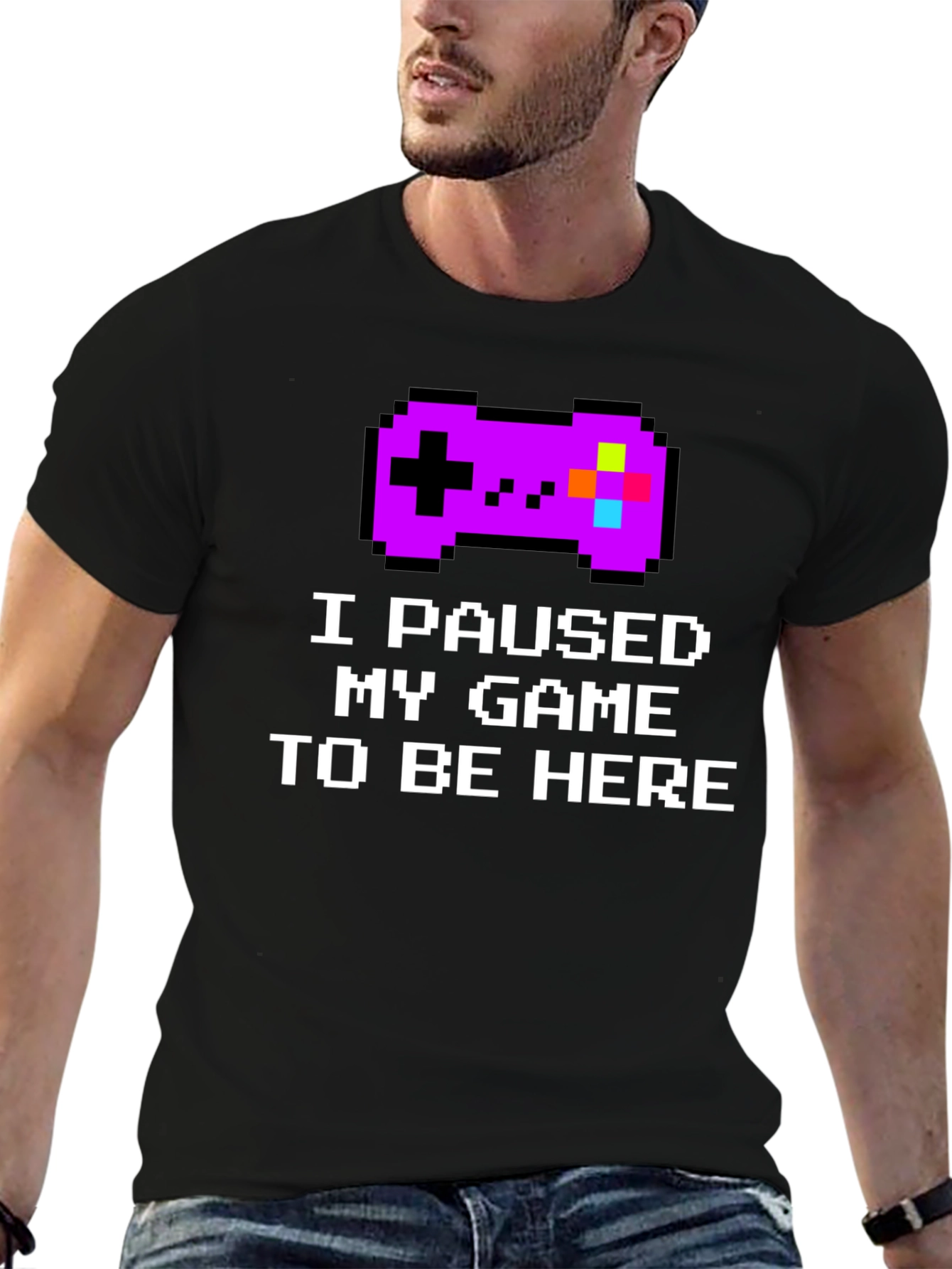 I Paused My Game T-Shirt - Gamer Tee