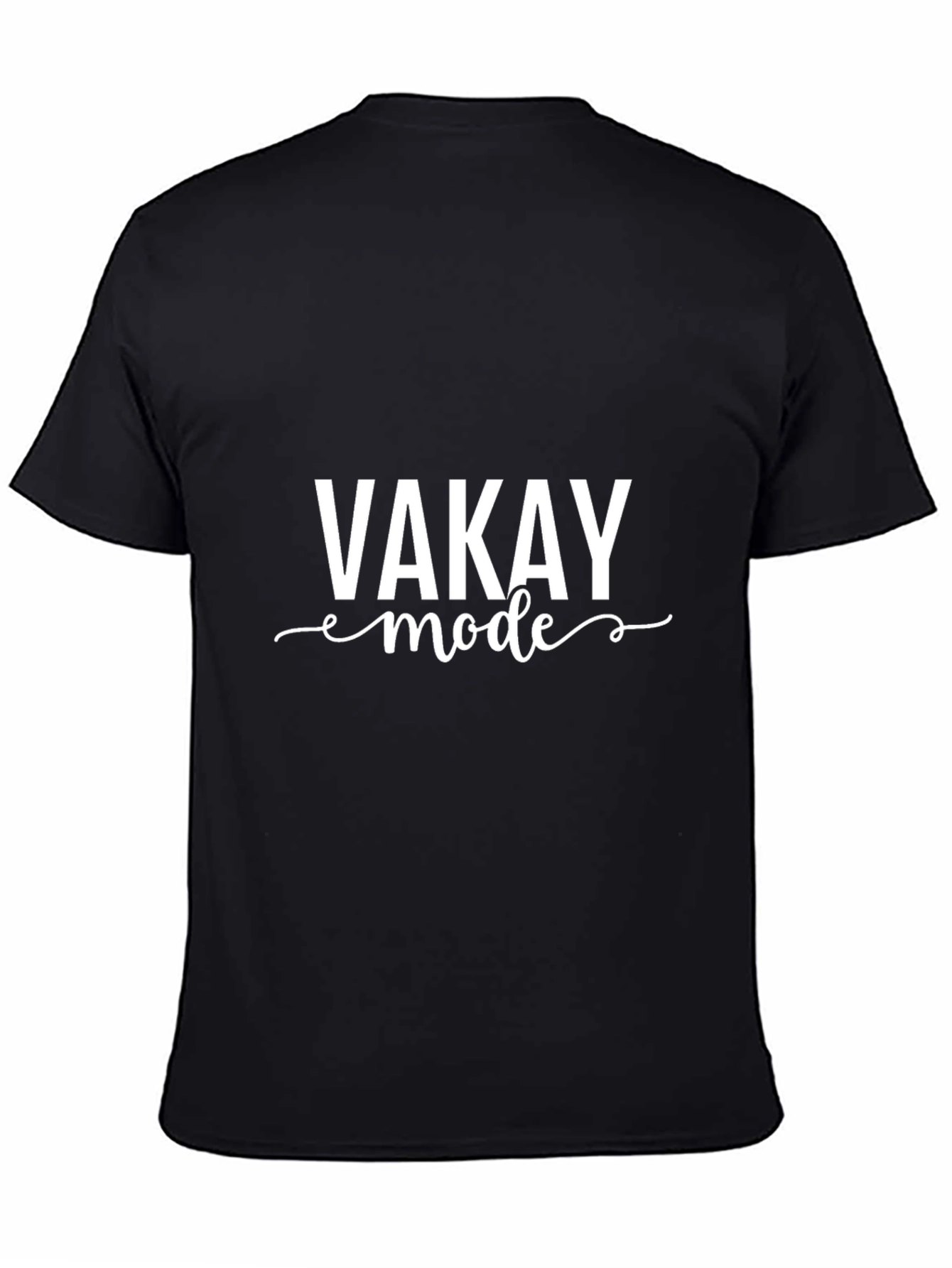 Vacay Mode Graphic Tee - Black