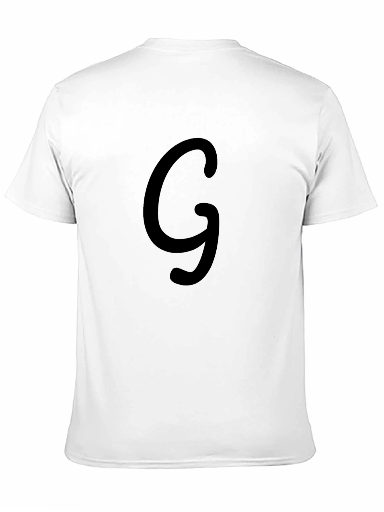 Black T-Shirt with G Design