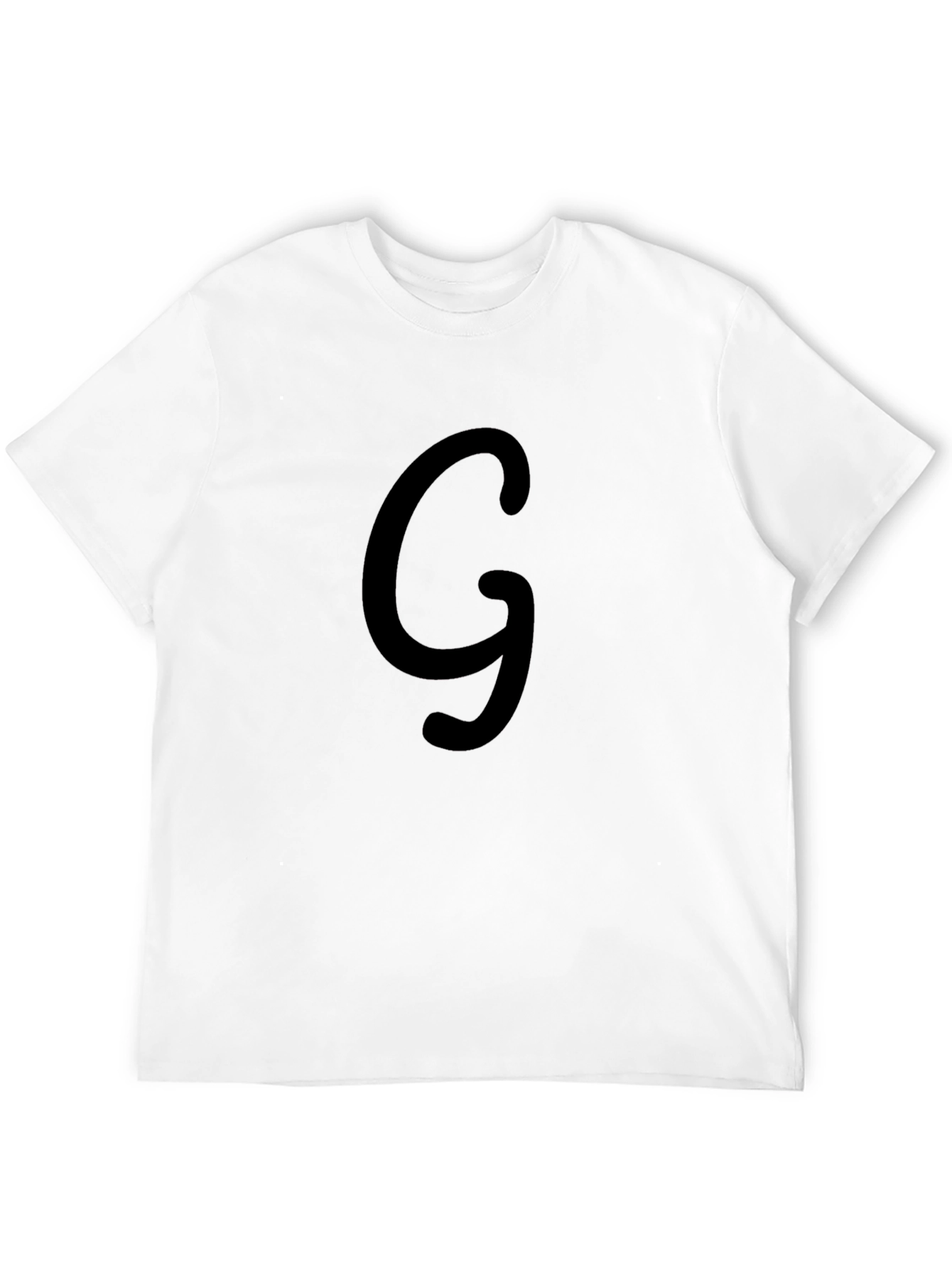 Black T-Shirt with G Design