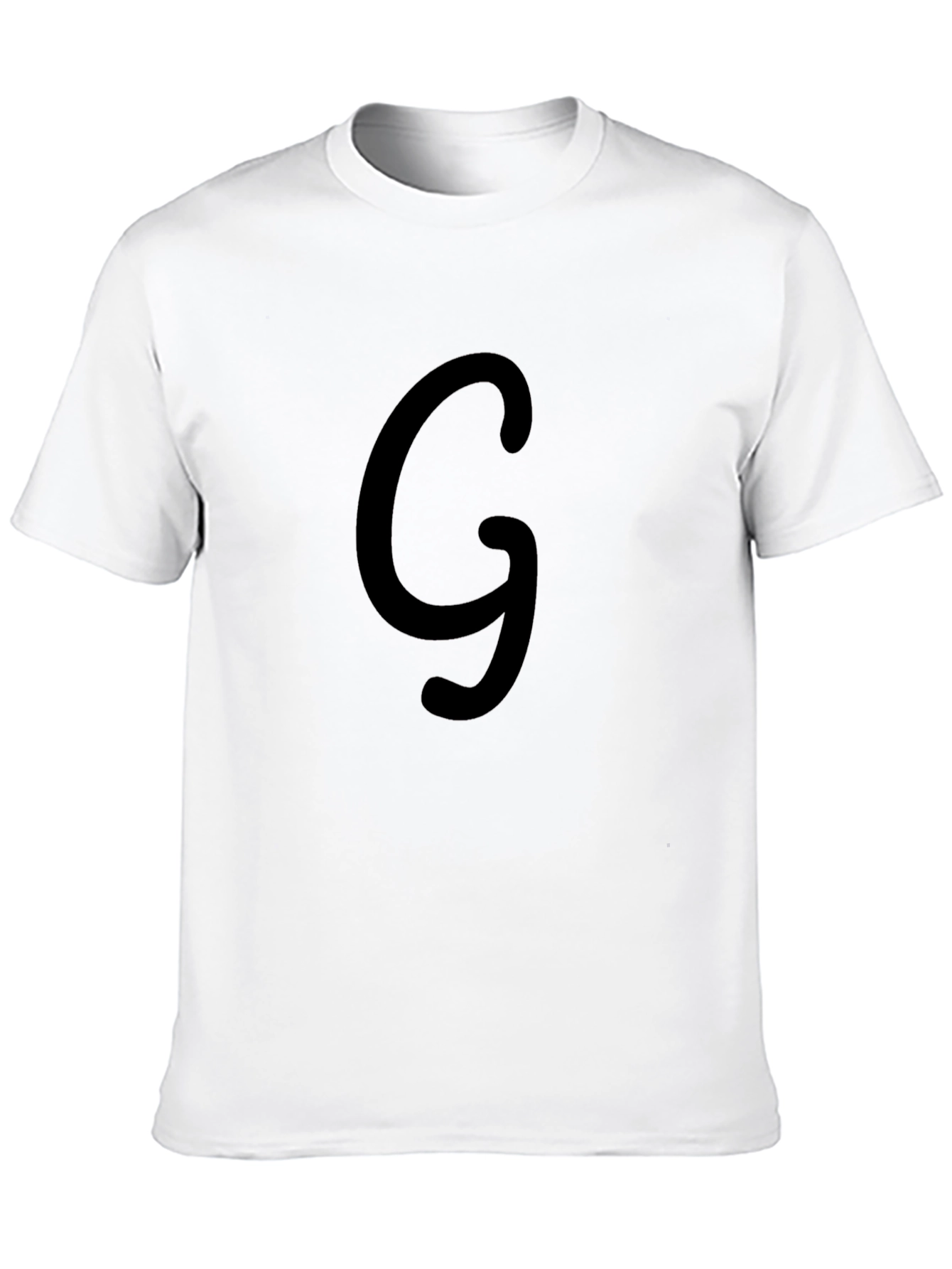Black T-Shirt with G Design