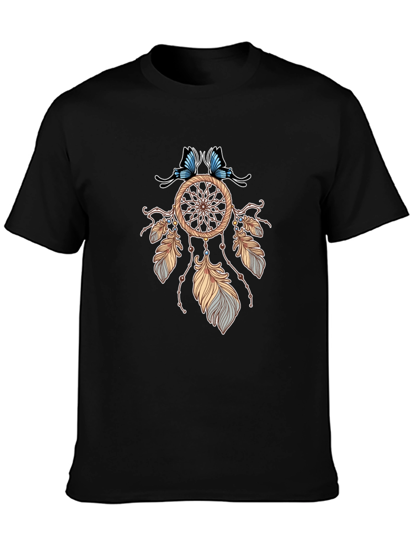 Dreamcatcher Graphic T-Shirt - Black