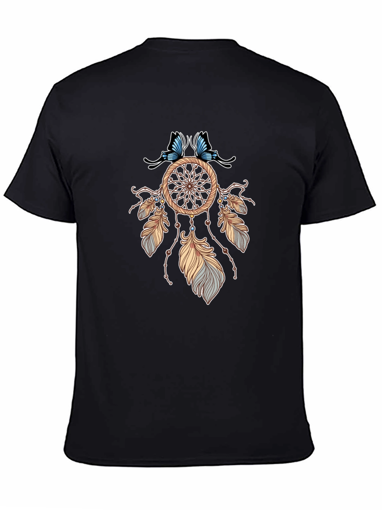 Dreamcatcher Graphic T-Shirt - Black