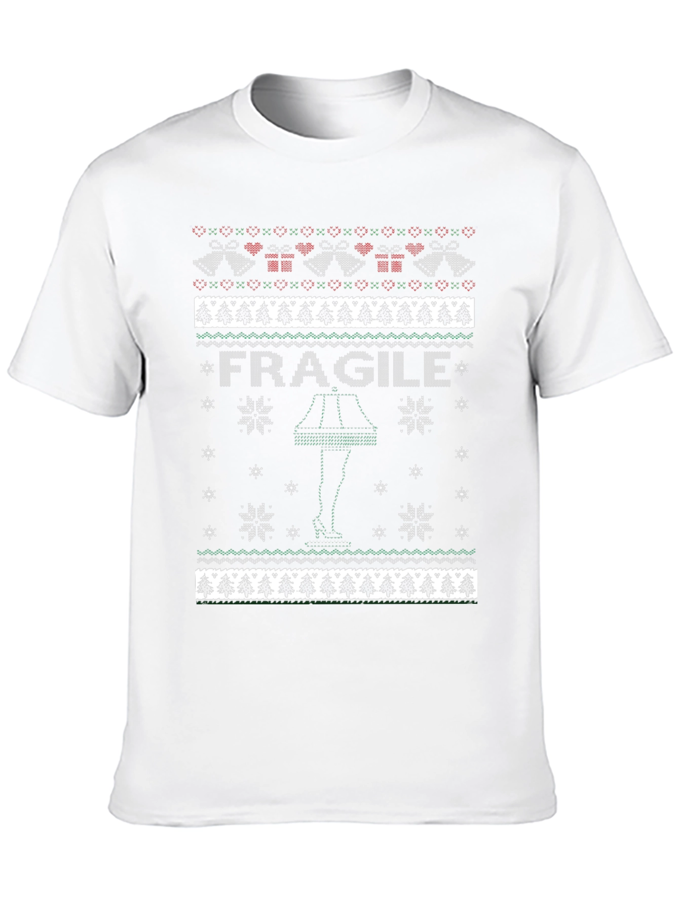Fragile Leg Lamp Ugly Christmas Sweater T-Shirt