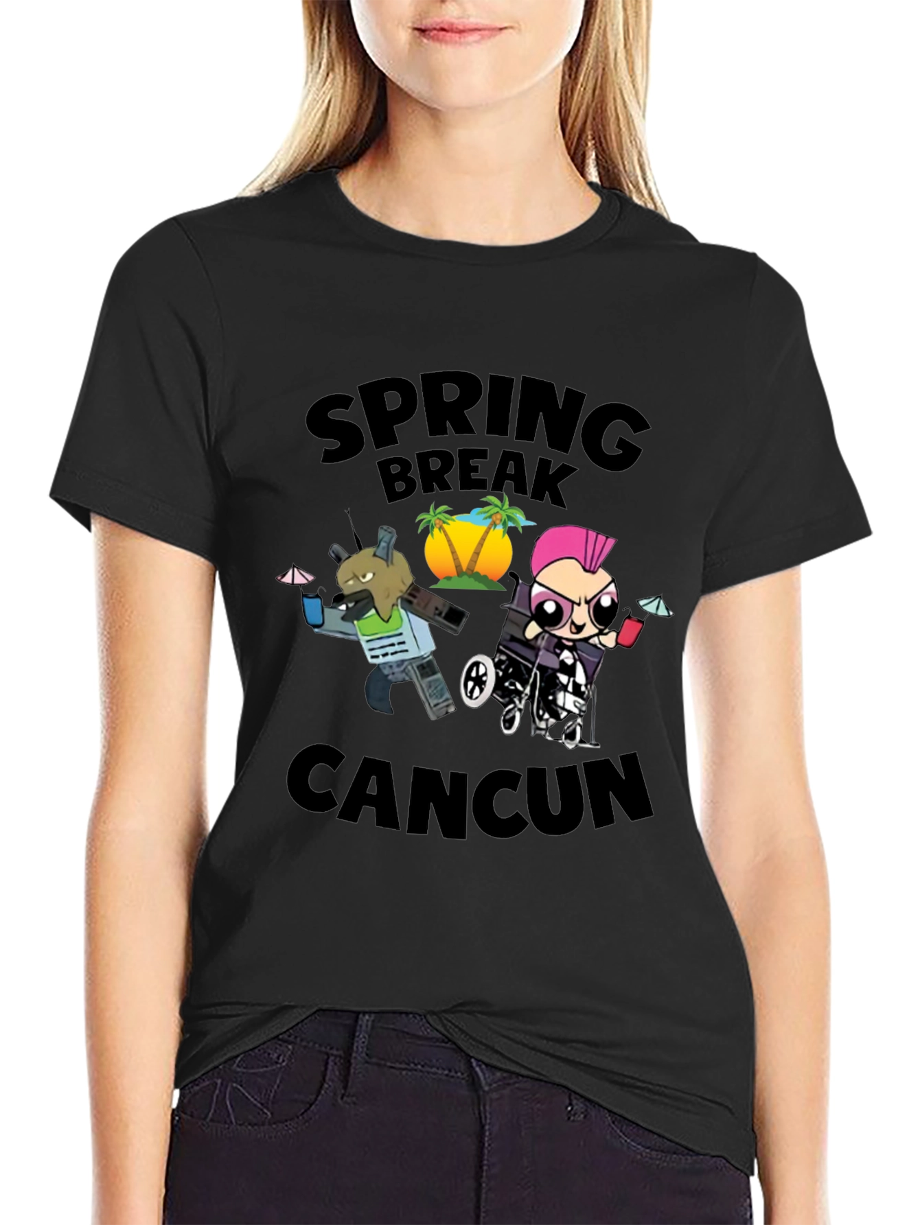 Spring Break Cancun Graphic Tee