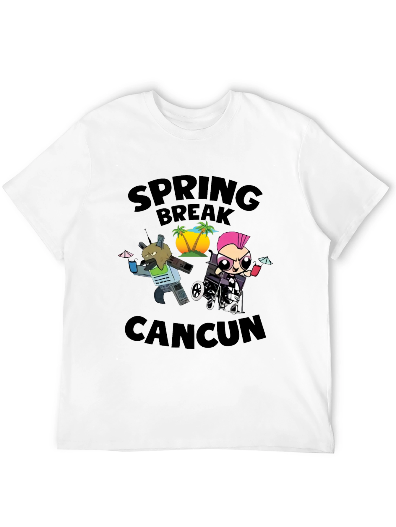 Spring Break Cancun Graphic Tee