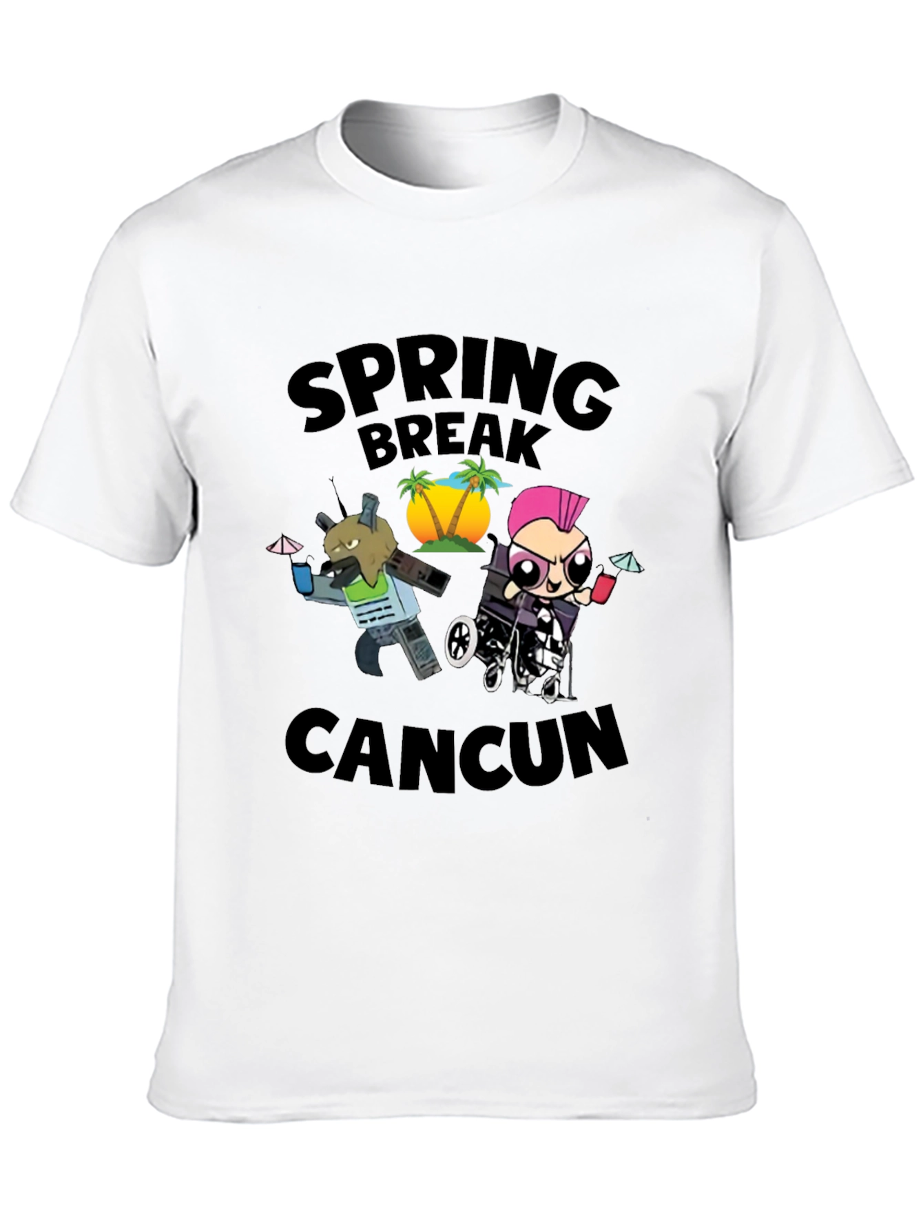 Spring Break Cancun Graphic Tee