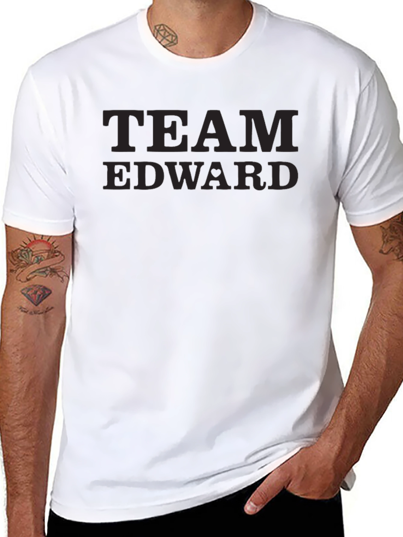 Team Edward T-Shirt - Dark Graphic Tee