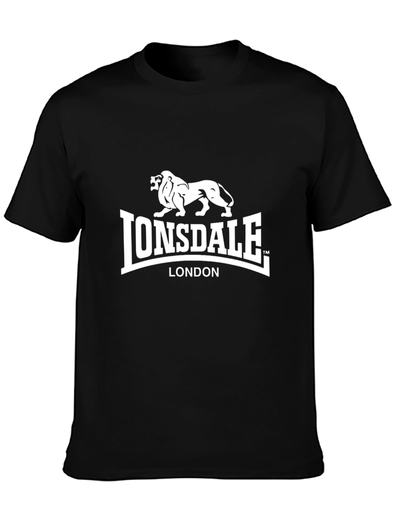 Lonsdale London Black Graphic Tee
