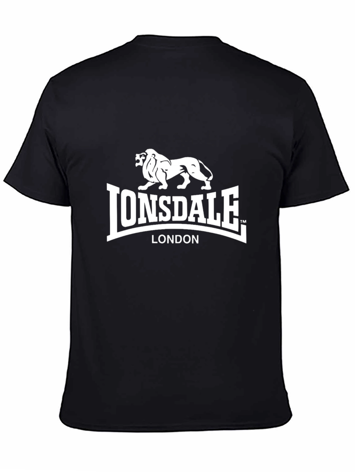 Lonsdale London Black Graphic Tee