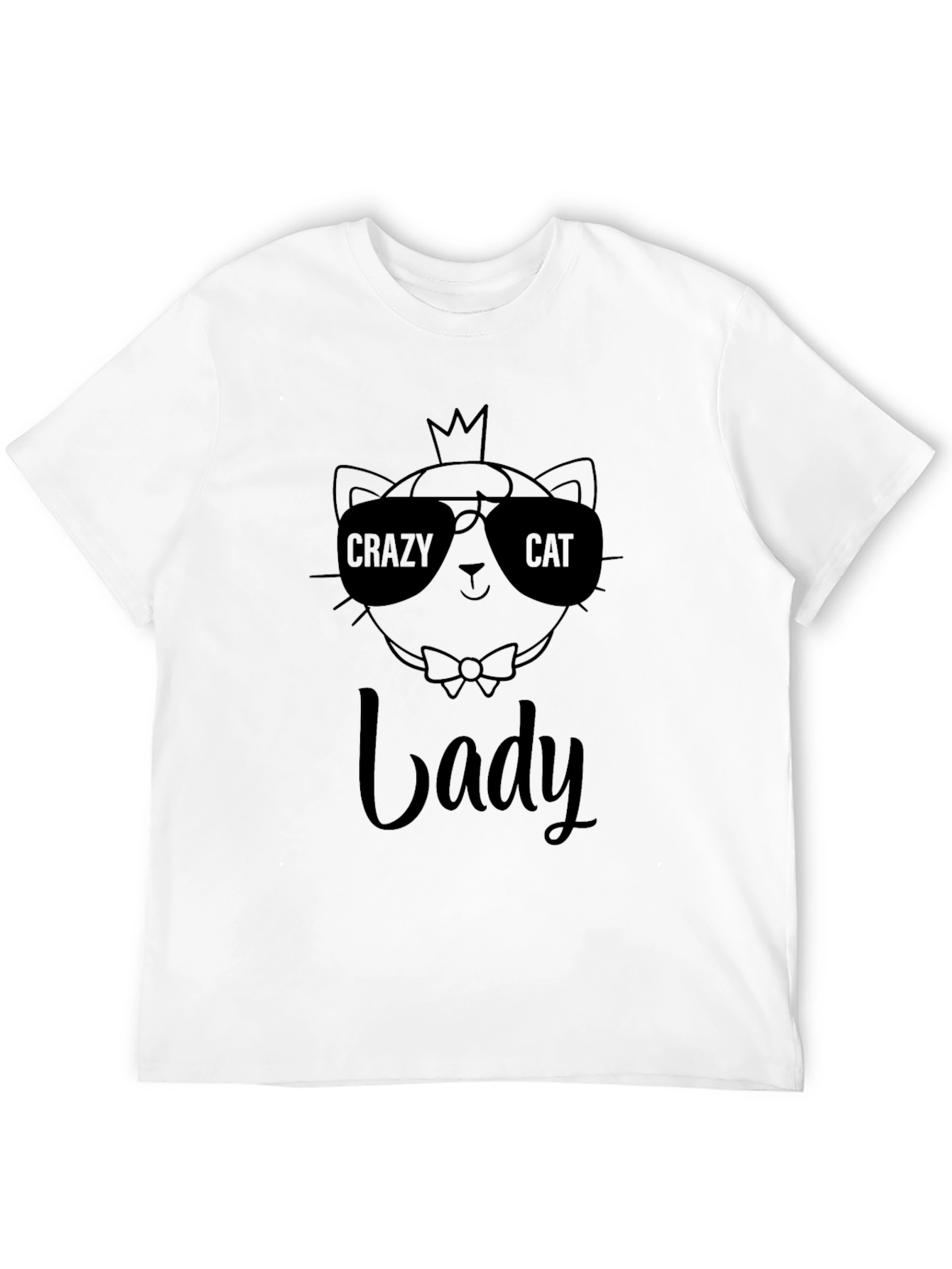 Crazy Cat Lady Graphic T-Shirt