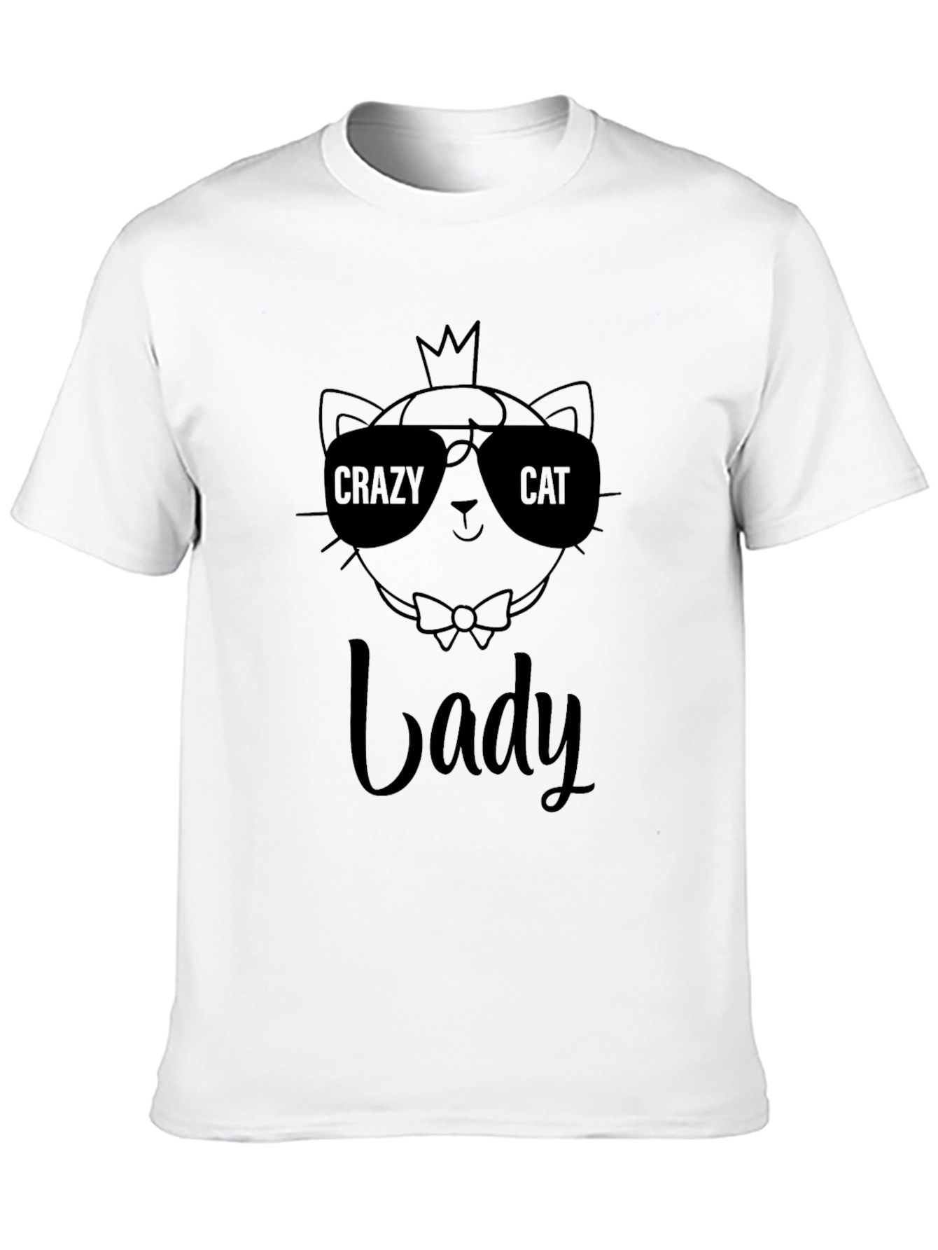 Crazy Cat Lady Graphic T-Shirt