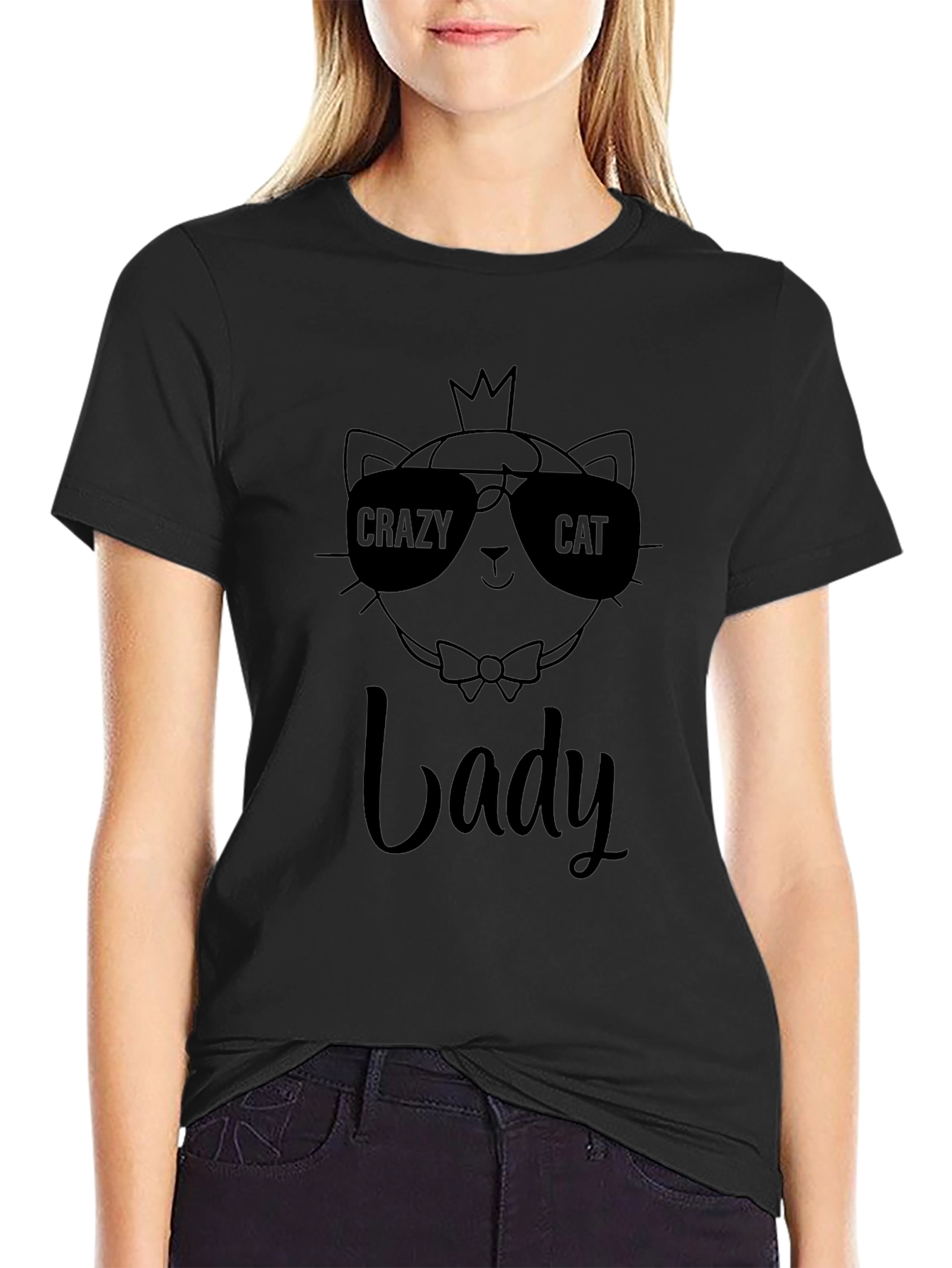 Crazy Cat Lady Graphic T-Shirt