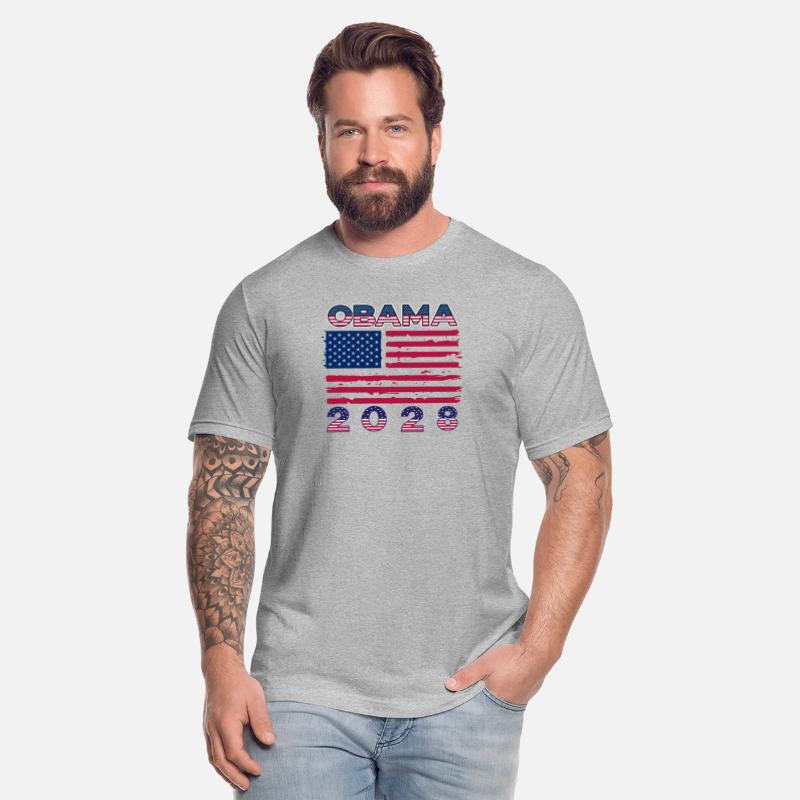 Obama 2028 Vintage Flag Patriotic Politics Protest