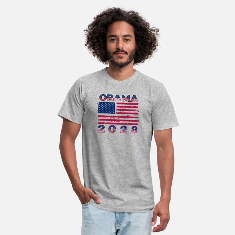 Obama 2028 Vintage Flag Patriotic Politics Protest