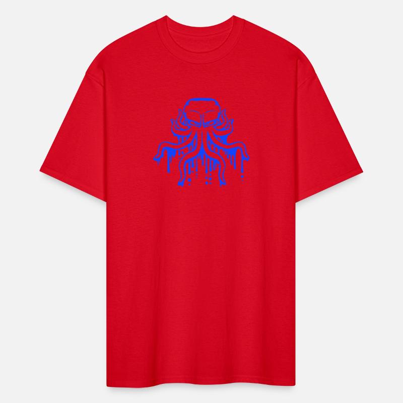 Octopus cool ink graffiti drop spray paint squid