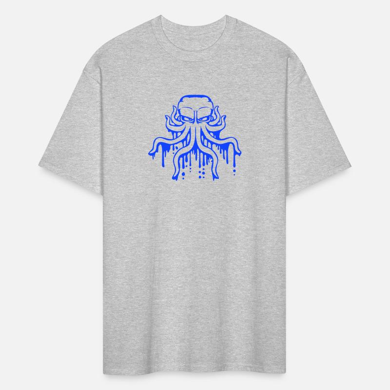 Octopus cool ink graffiti drop spray paint squid