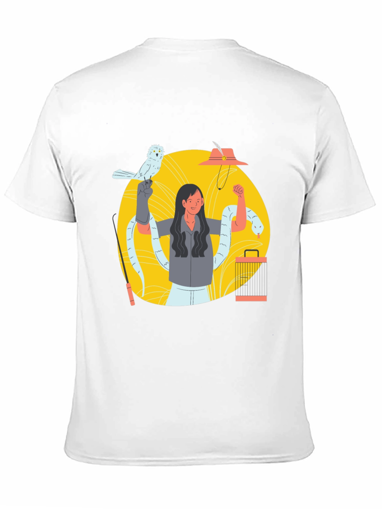 Snake Charmer Graphic Tee - Black