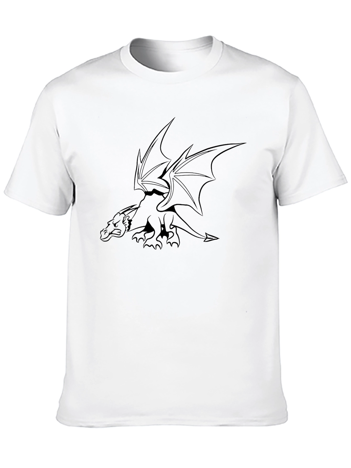 Black Dragon Graphic Tee - Bold & Unique Style