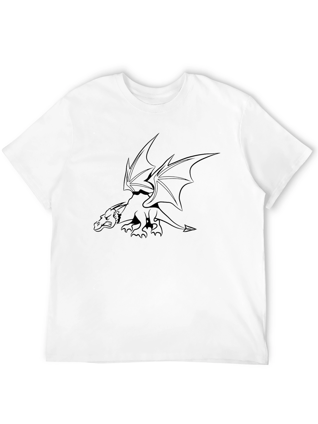 Black Dragon Graphic Tee - Bold & Unique Style