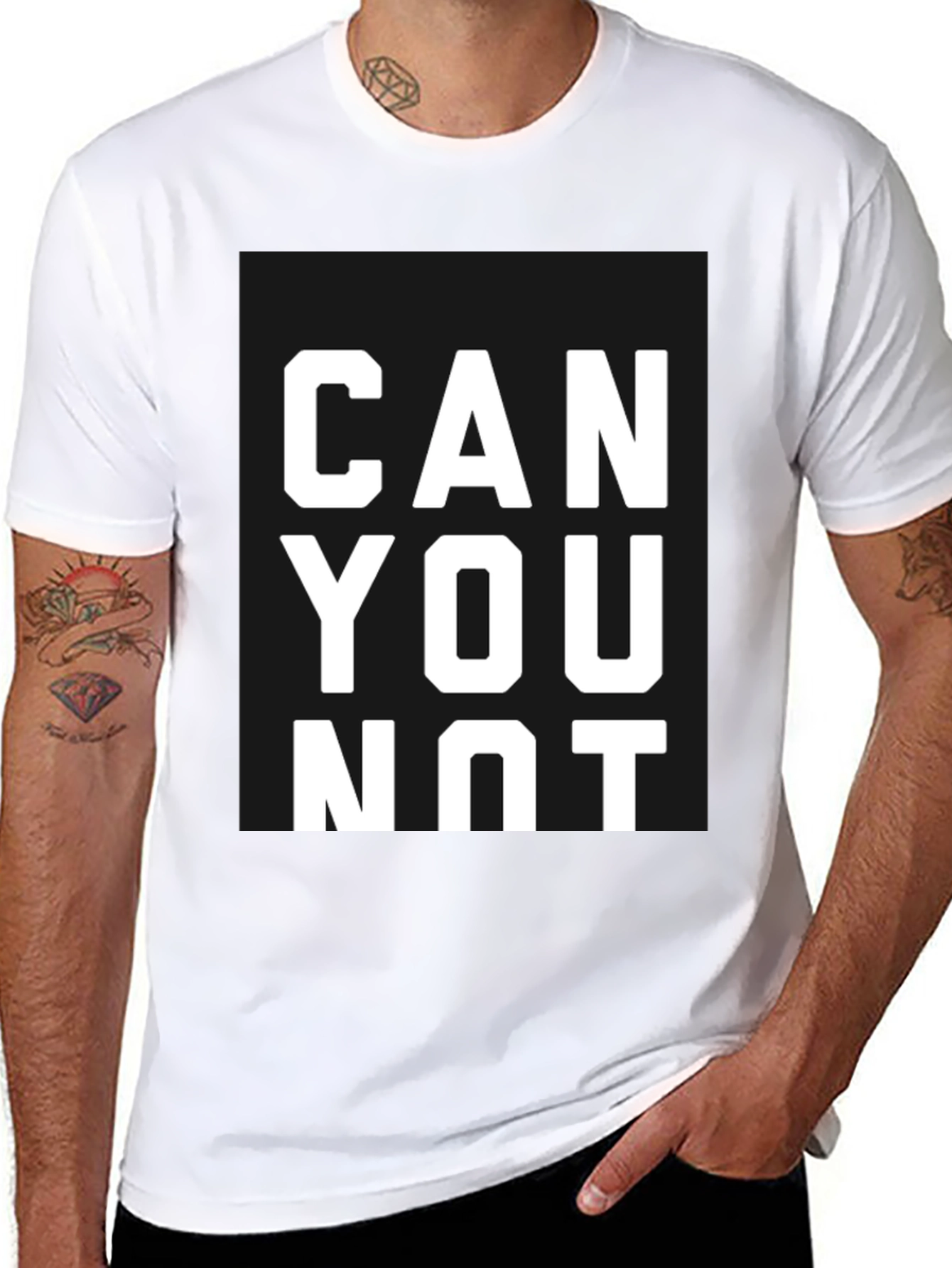 Can You Not T-Shirt | Funny Slogan Tee