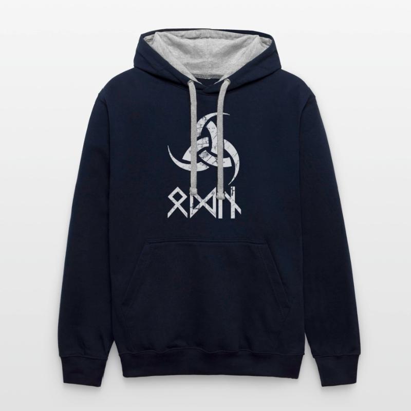 Odin God Symbol Horns Nordic Mythology